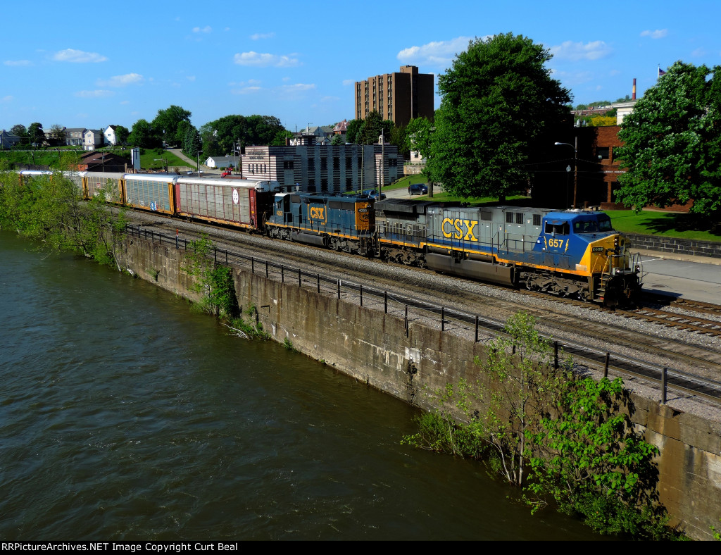 CSX 657, 4055